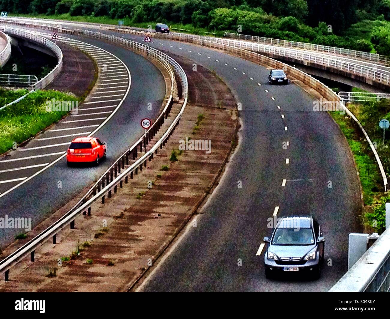 The Curve - Smartphone Captured Stock Image