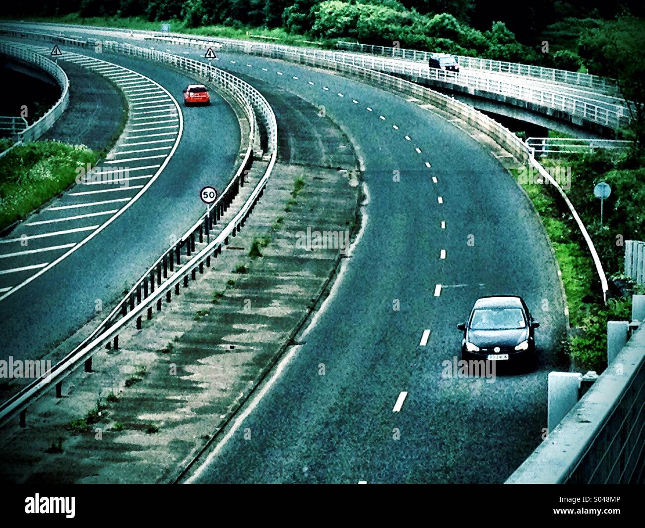 Curvature - Smartphone Captured Stock Image