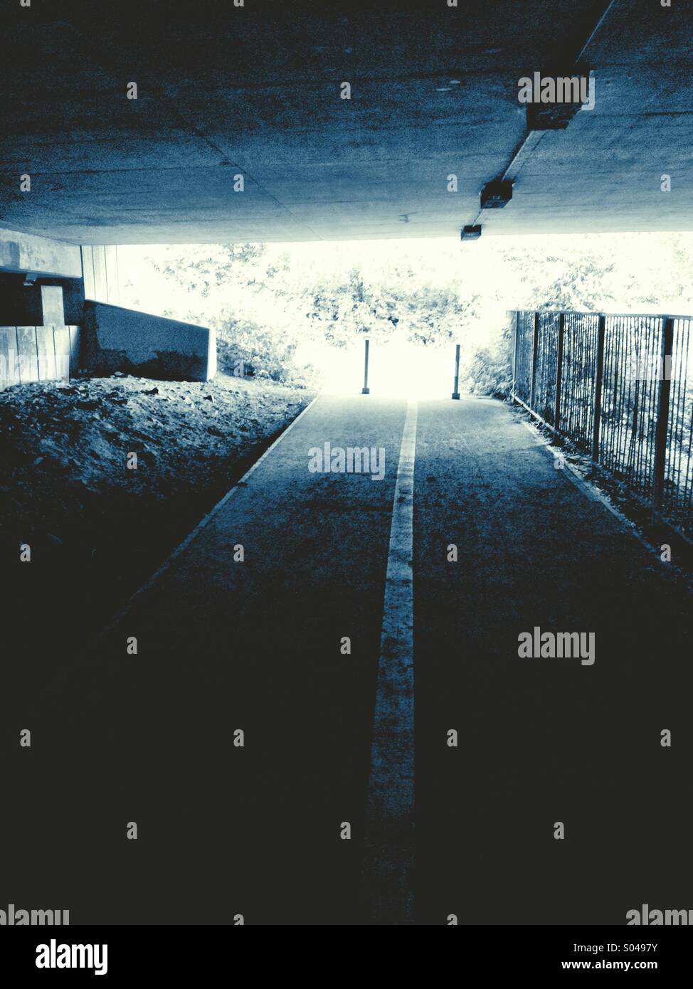 The Underpass - Smartphone Captured Stock Image