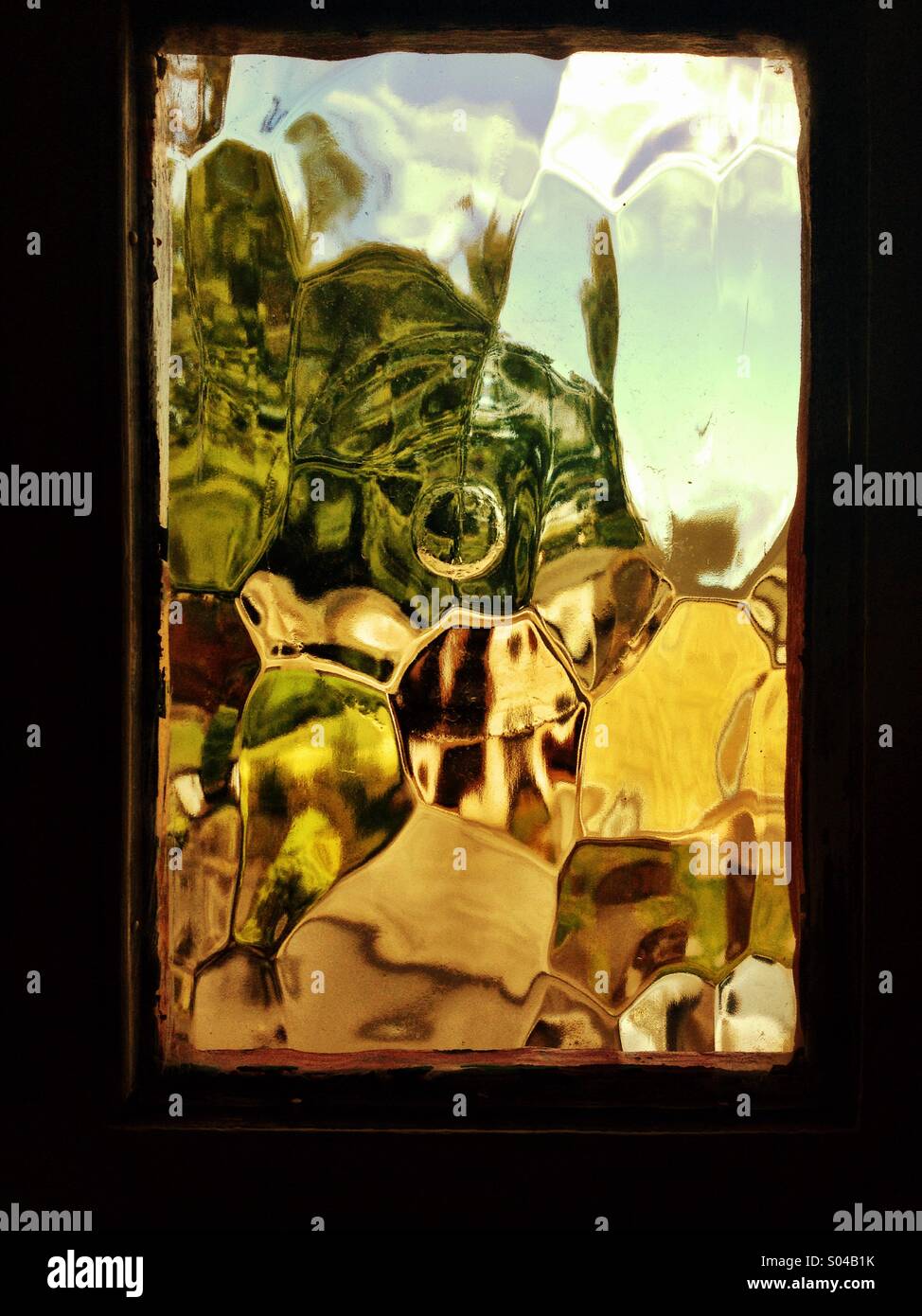 Framed landscape - Smartphone Captured Stock Image