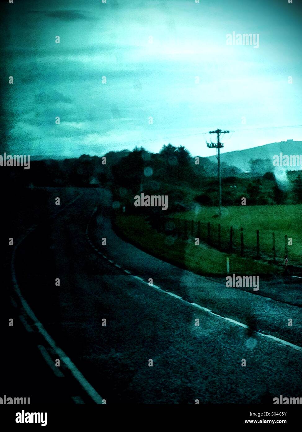 Donegal weather landscape Stock Photo Alamy