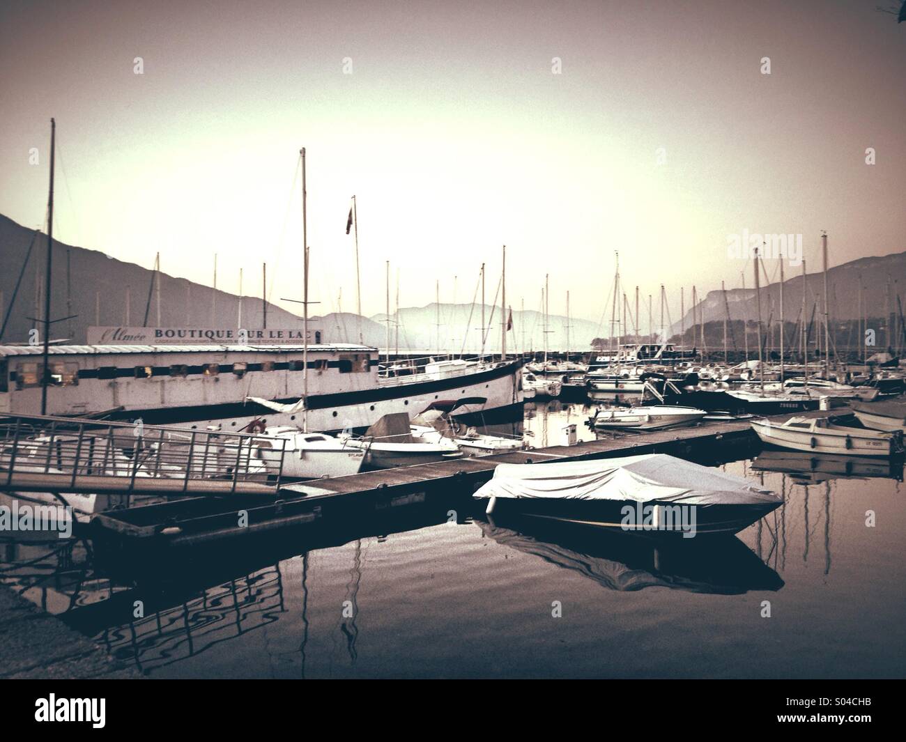 Aix les bains, Rhone-Alps,France - Smartphone Captured Stock Image