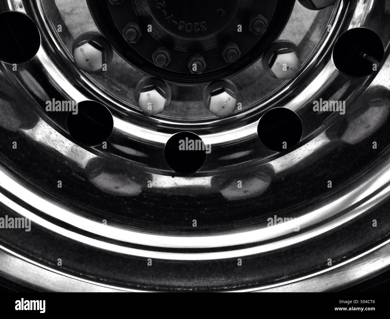 Wheel close up - Smartphone Captured Stock Image