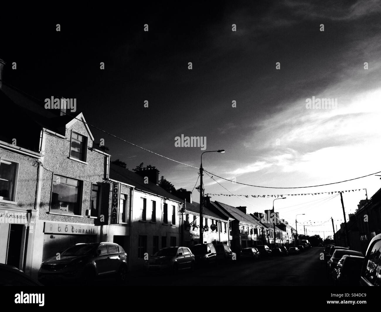 Ardara Donegal Ireland - Smartphone Captured Stock Image