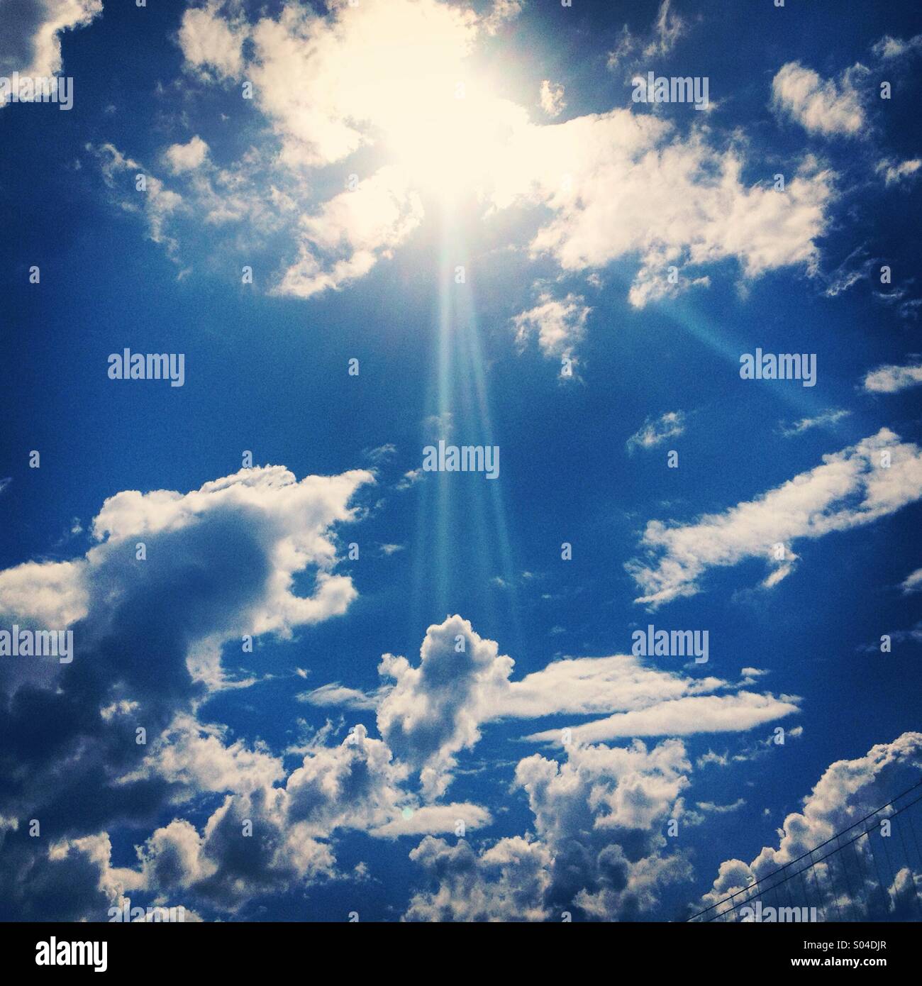 Mr blue sky Stock Photo Alamy