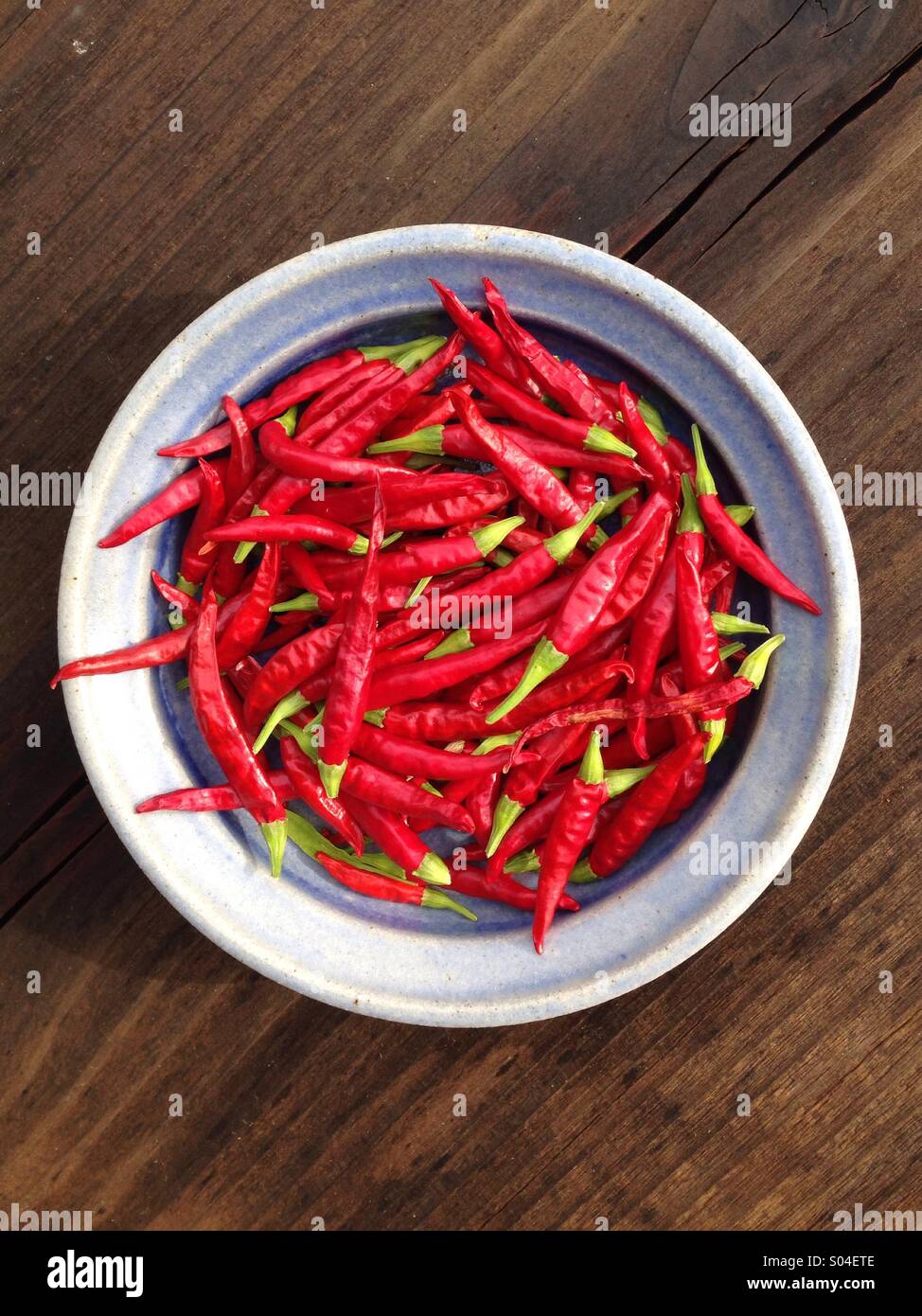 Hot peppers Stock Photo