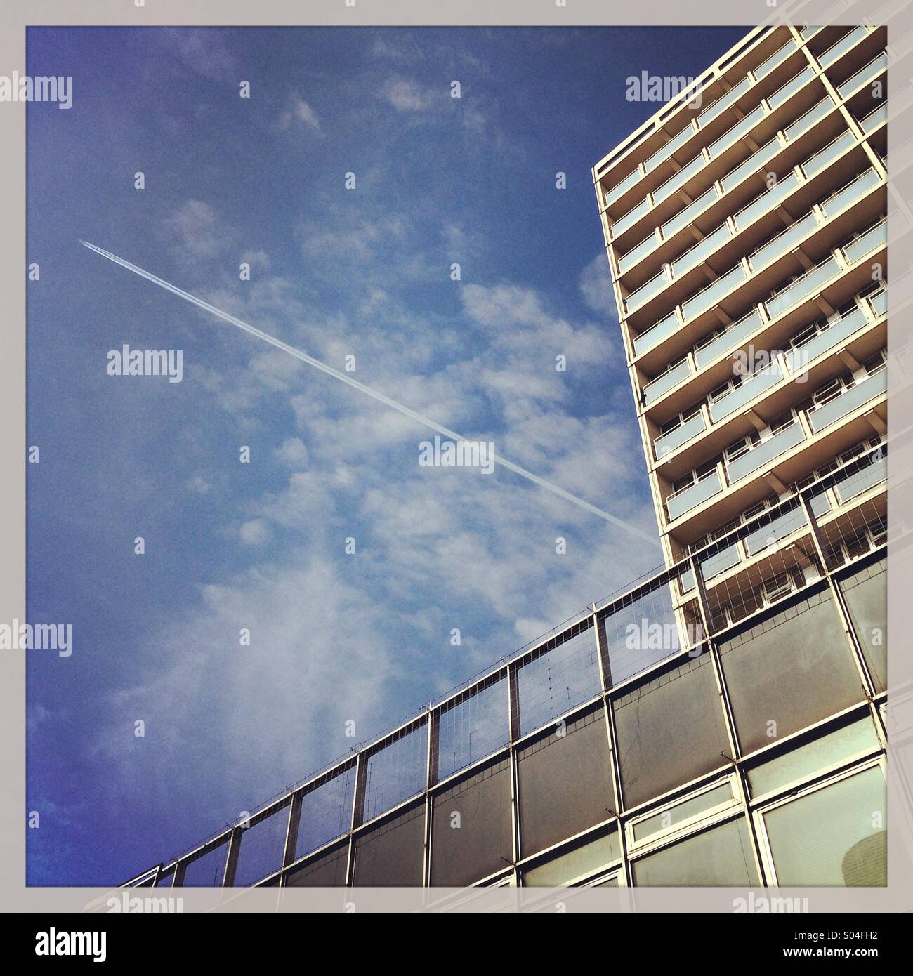 A tower block in London - Smartphone Captured Stock Image