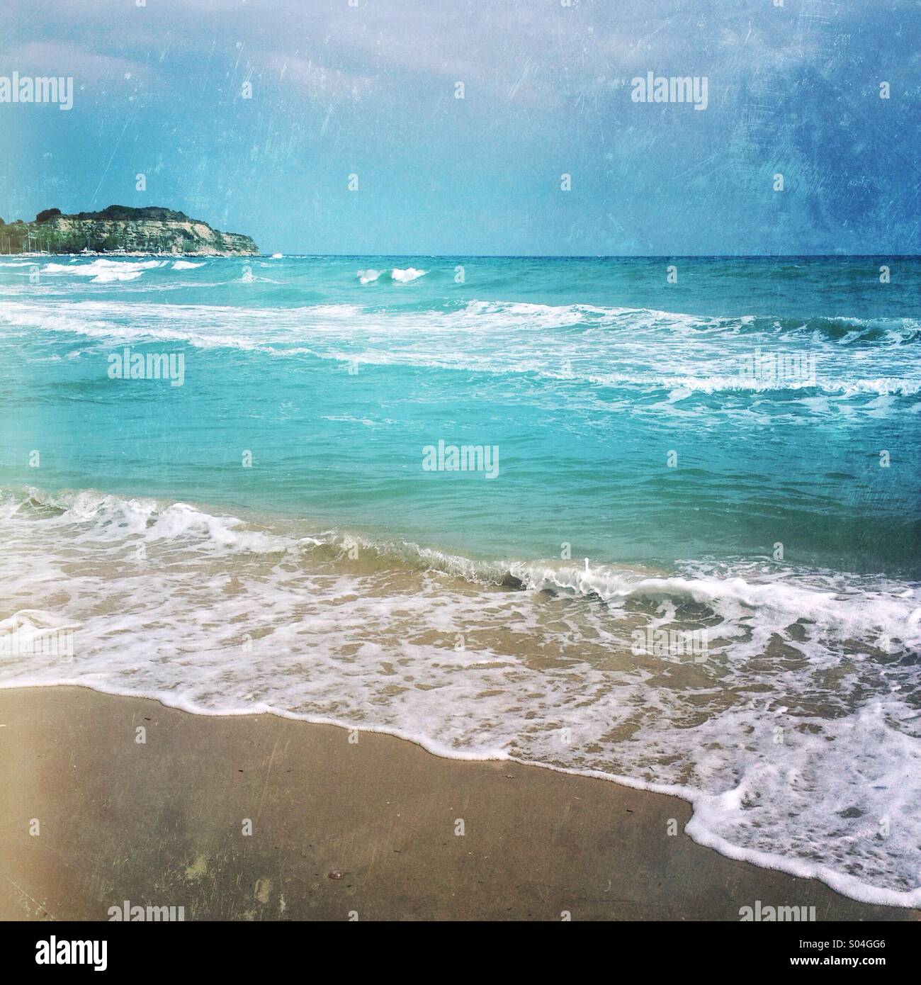 Zakynthos beach Stock Photo