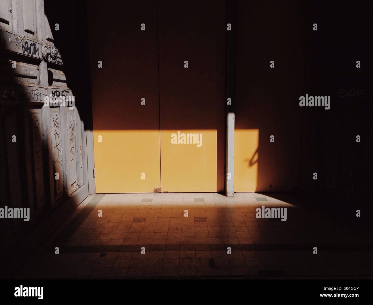 Streak of Yellow Stock Photo Alamy