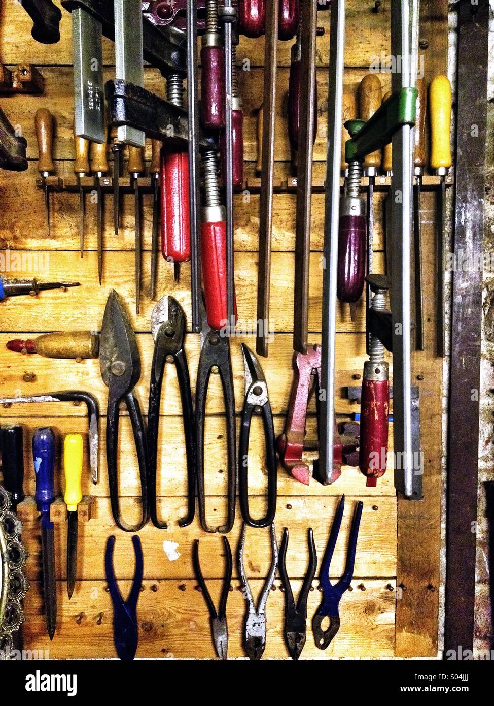 Workshop tools hi-res stock photography and images - Alamy