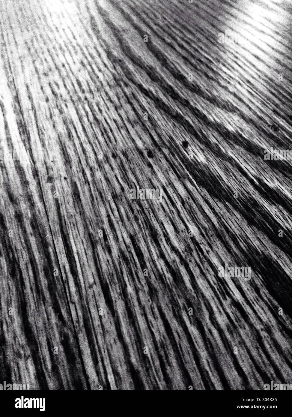 Wood grain pattern, b/w - Smartphone Captured Stock Image