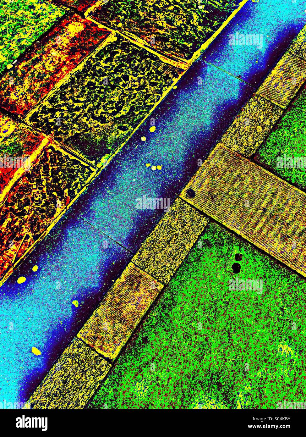 Abstract path - Smartphone Captured Stock Image