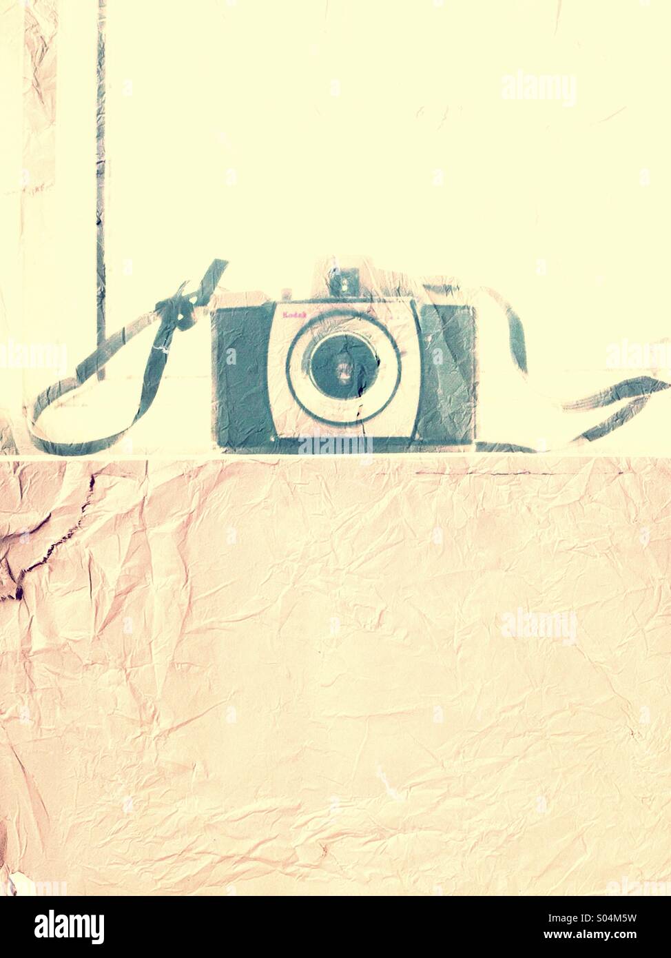 A vintage Kodak Brownie 44A camera Stock Photo