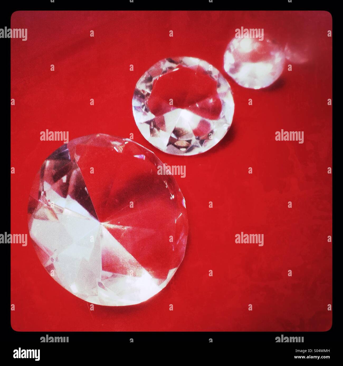 Diamonds - Smartphone Captured Stock Image