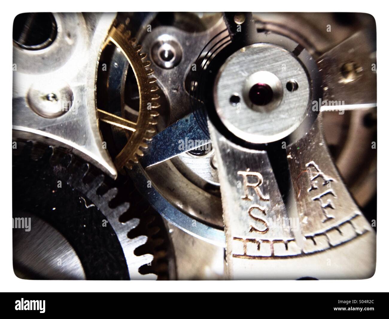 Watch works - Smartphone Captured Stock Image