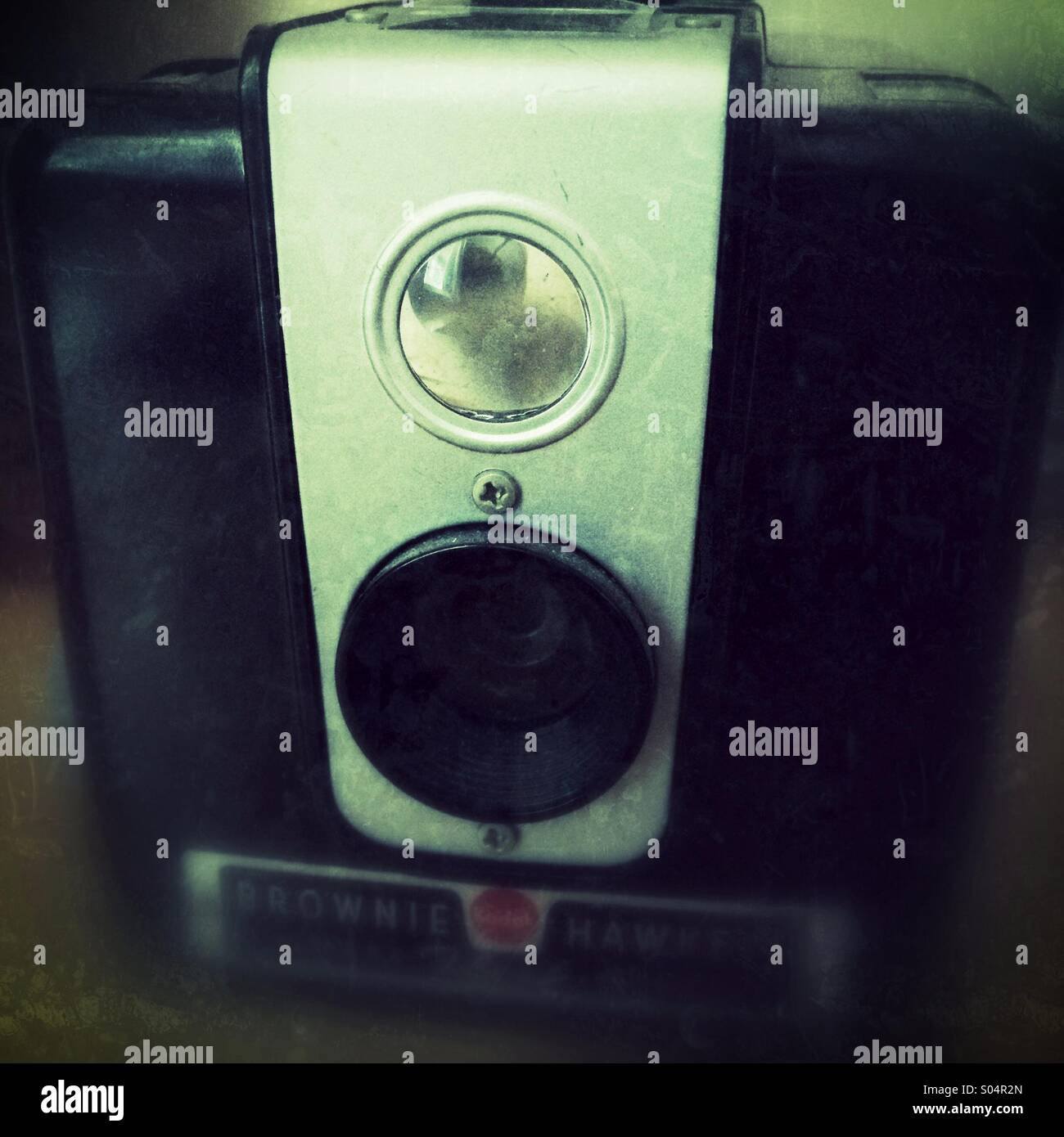 Old camera - Smartphone Captured Stock Image