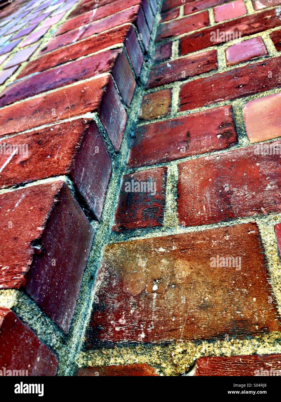 Old brick wall - Smartphone Captured Stock Image