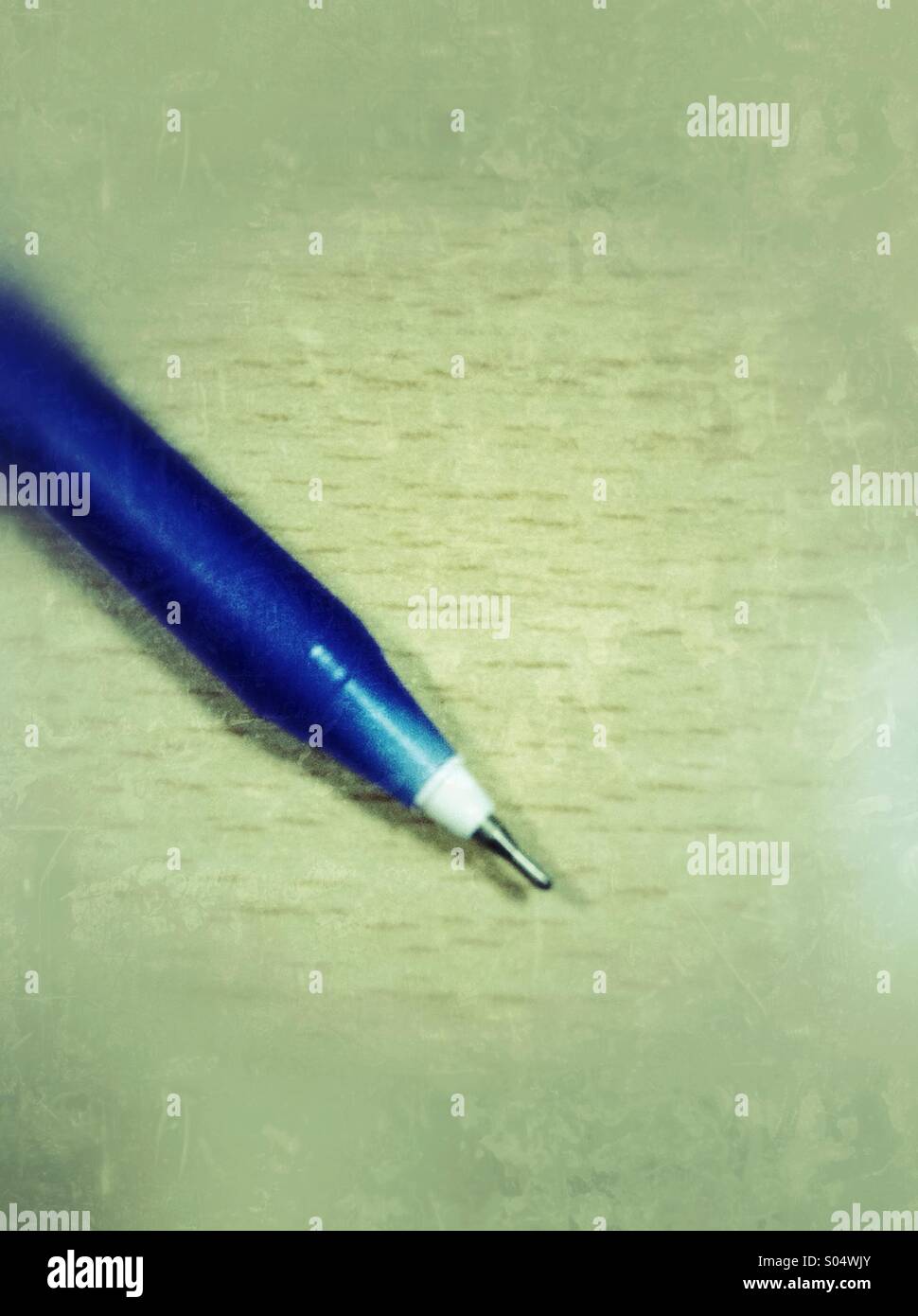 Blue pen tip with vintage look Stock Photo Alamy