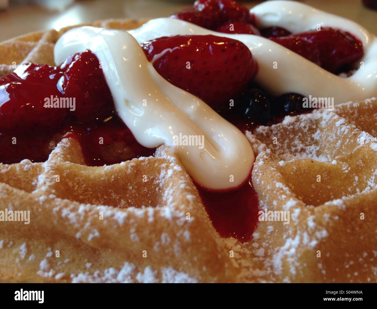 The start of a good morning. - Smartphone Captured Stock Image