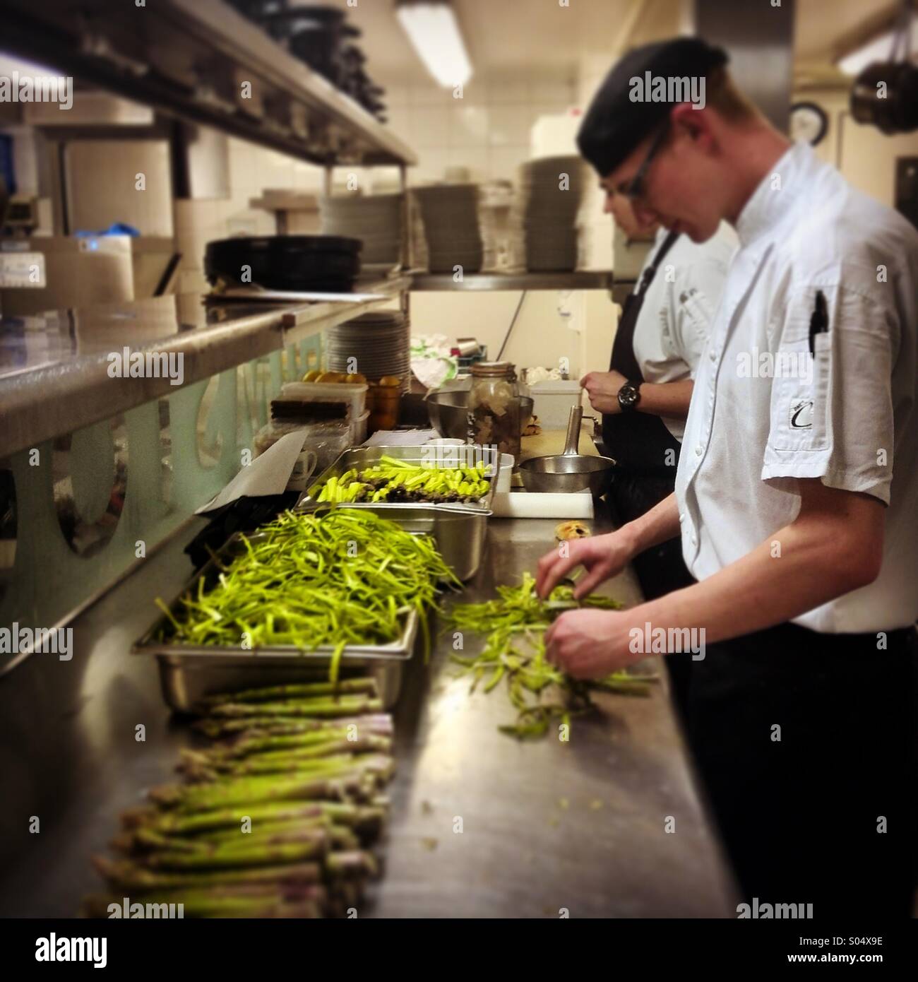 Prep kitchen hi-res stock photography and images - Alamy