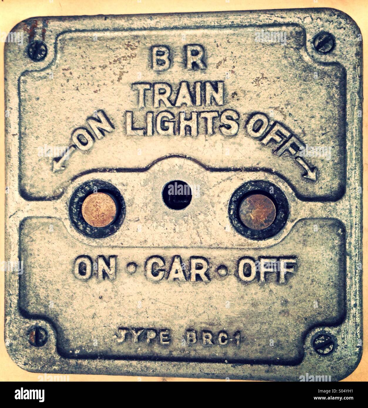 Train control panel hi-res stock photography and images - Alamy