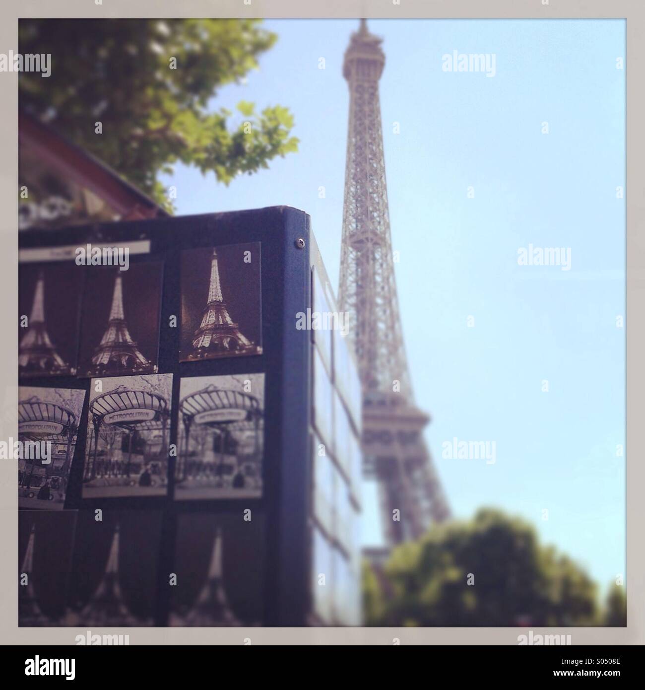 Eiffel Tower Souvenir Stock Photo
