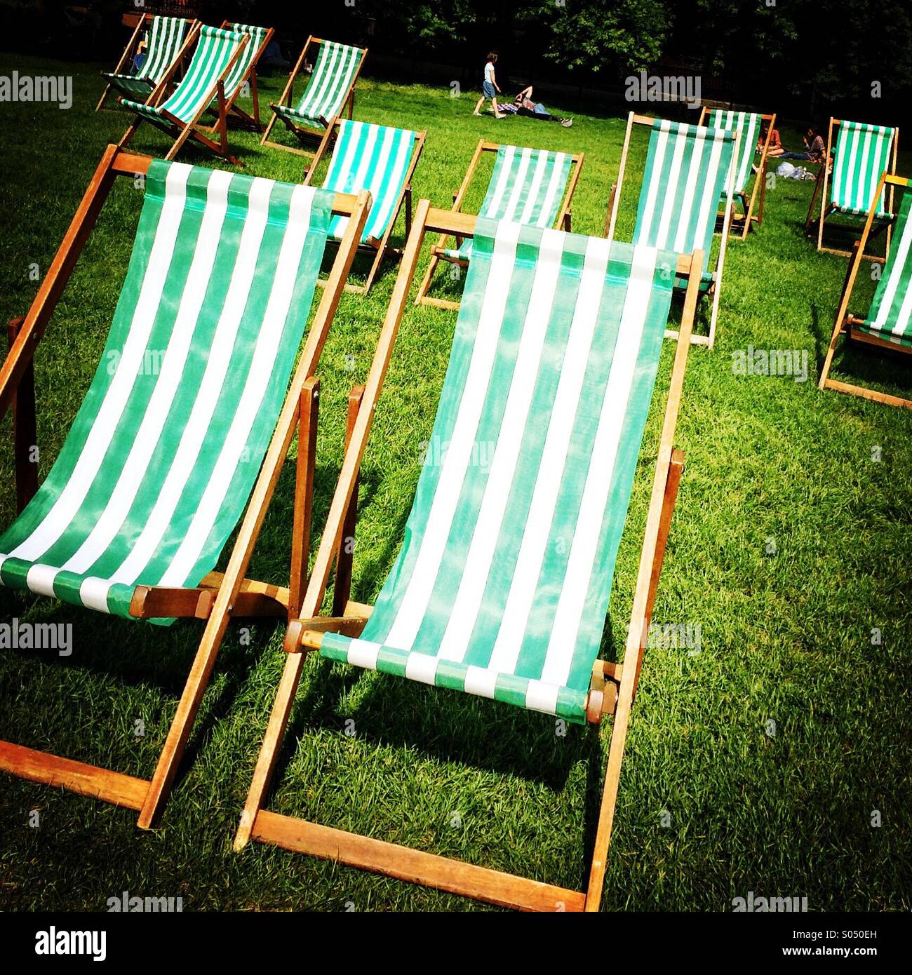 Warm weather deck chair hi-res stock photography and images - Alamy