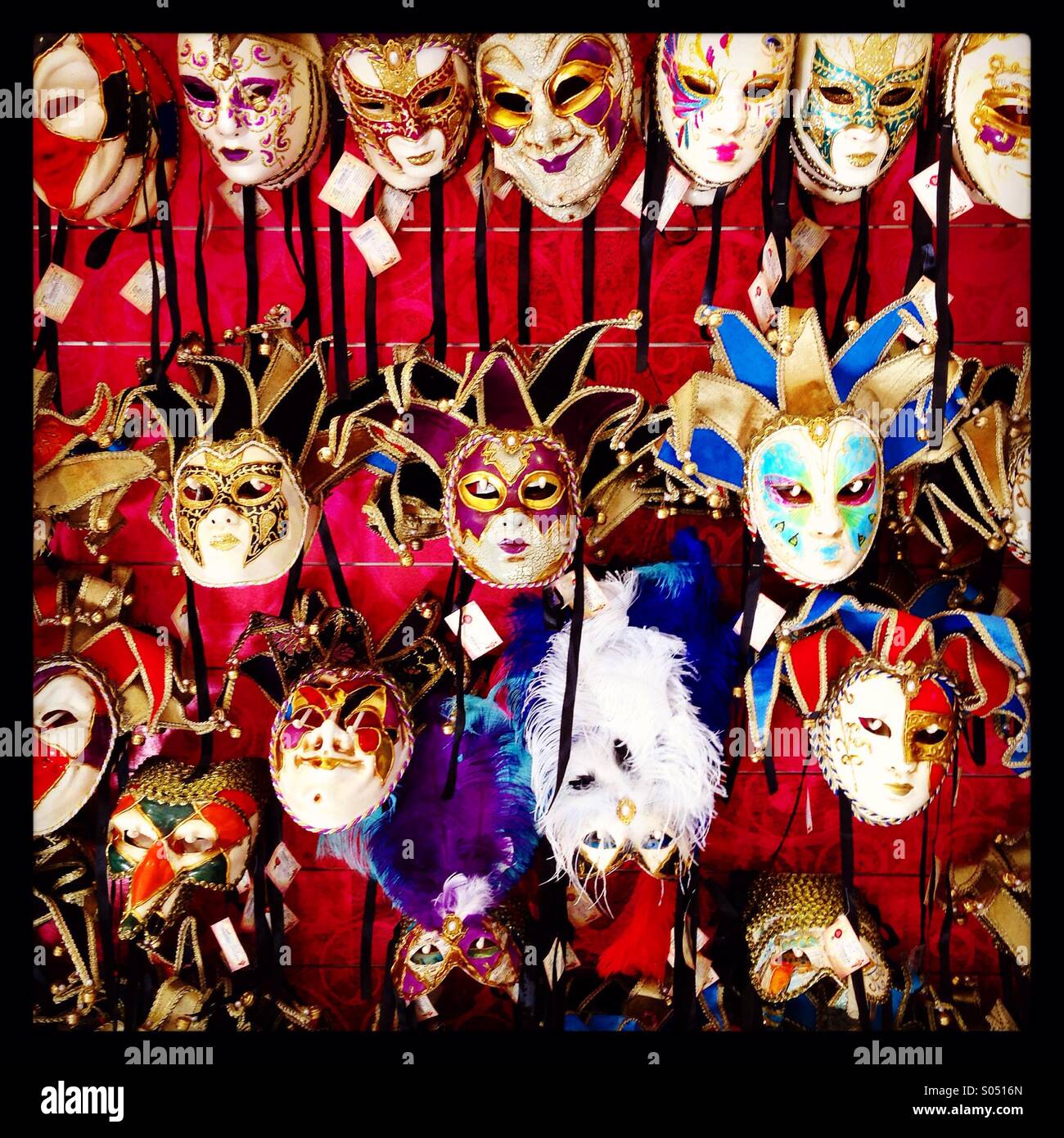 Masquerade - Smartphone Captured Stock Image