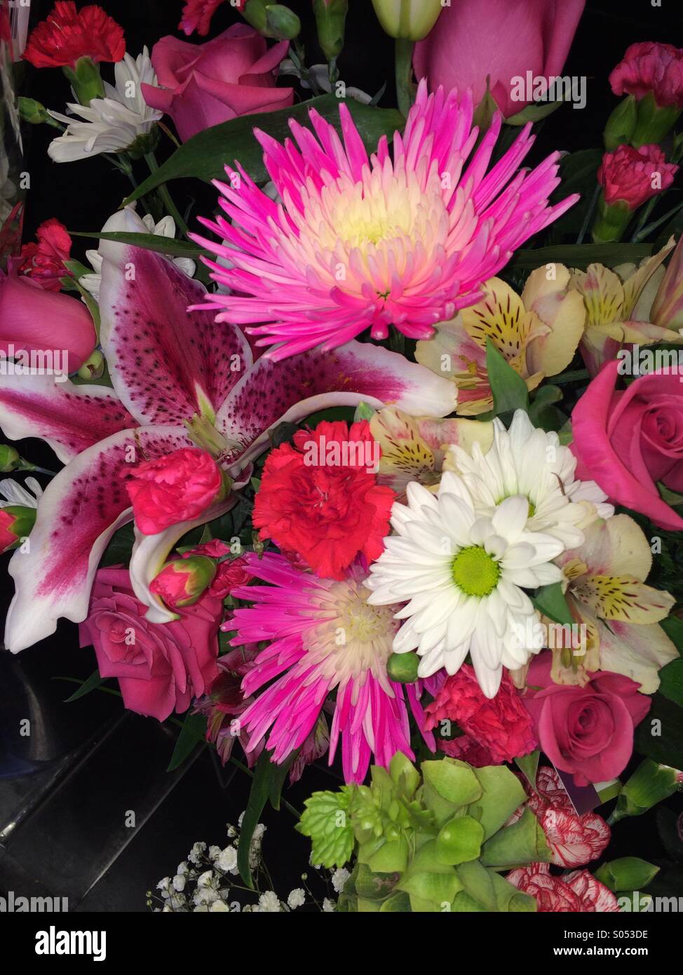 Pretty floral arrangement Stock Photo - Alamy