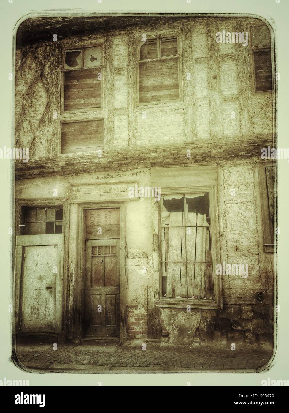 Derelict house Stock Photo Alamy