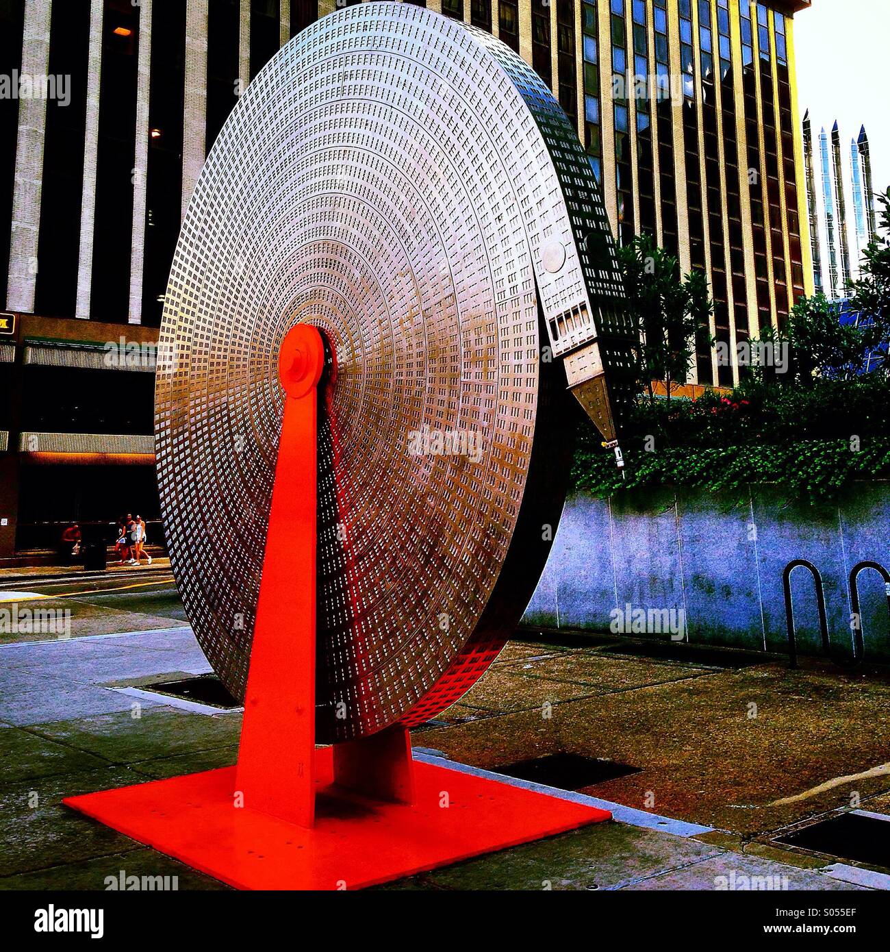 Pittsburgh street sculpture Stock Photo Alamy