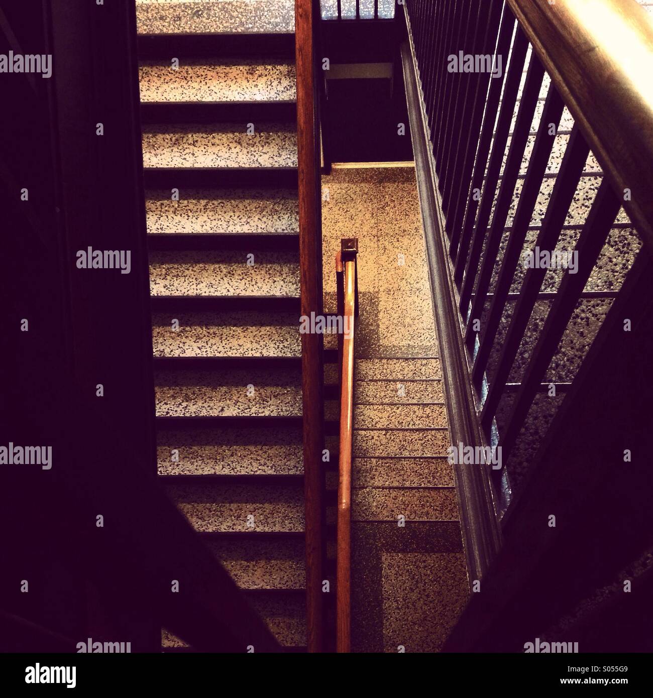 Stairs to the apartment hi-res stock photography and images - Alamy