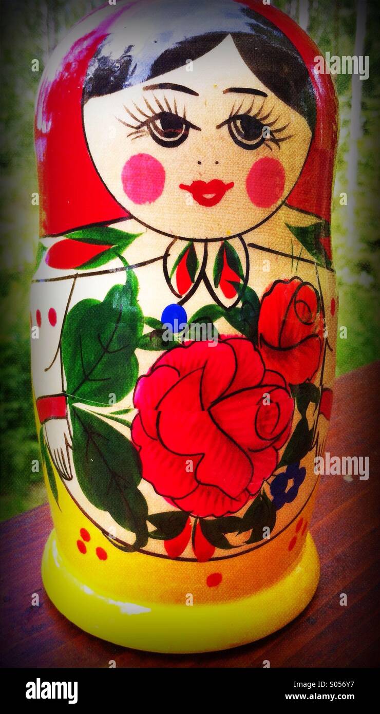 Russian matuska doll Stock Photo Alamy