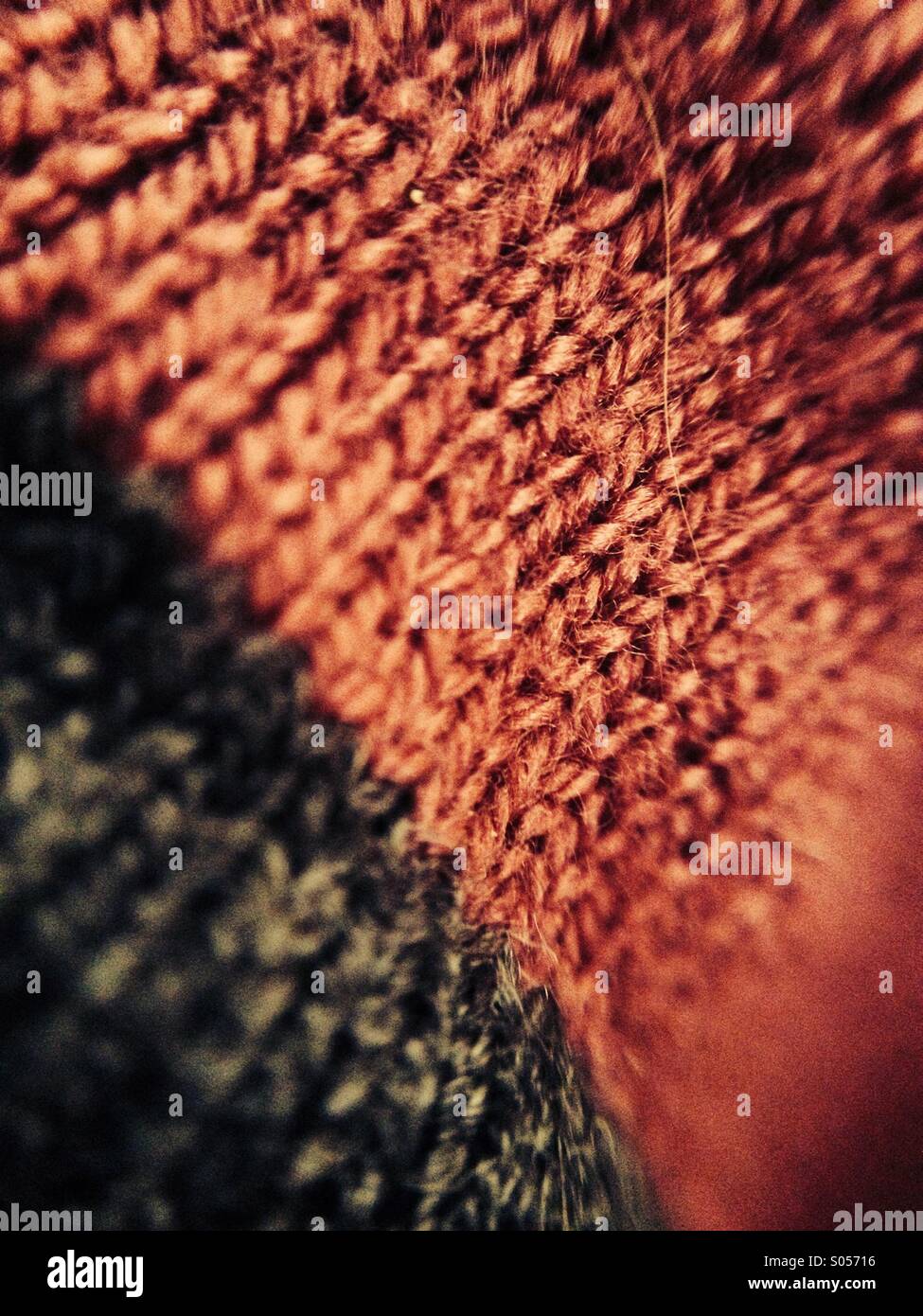 Close up of woven fabric - Smartphone Captured Stock Image