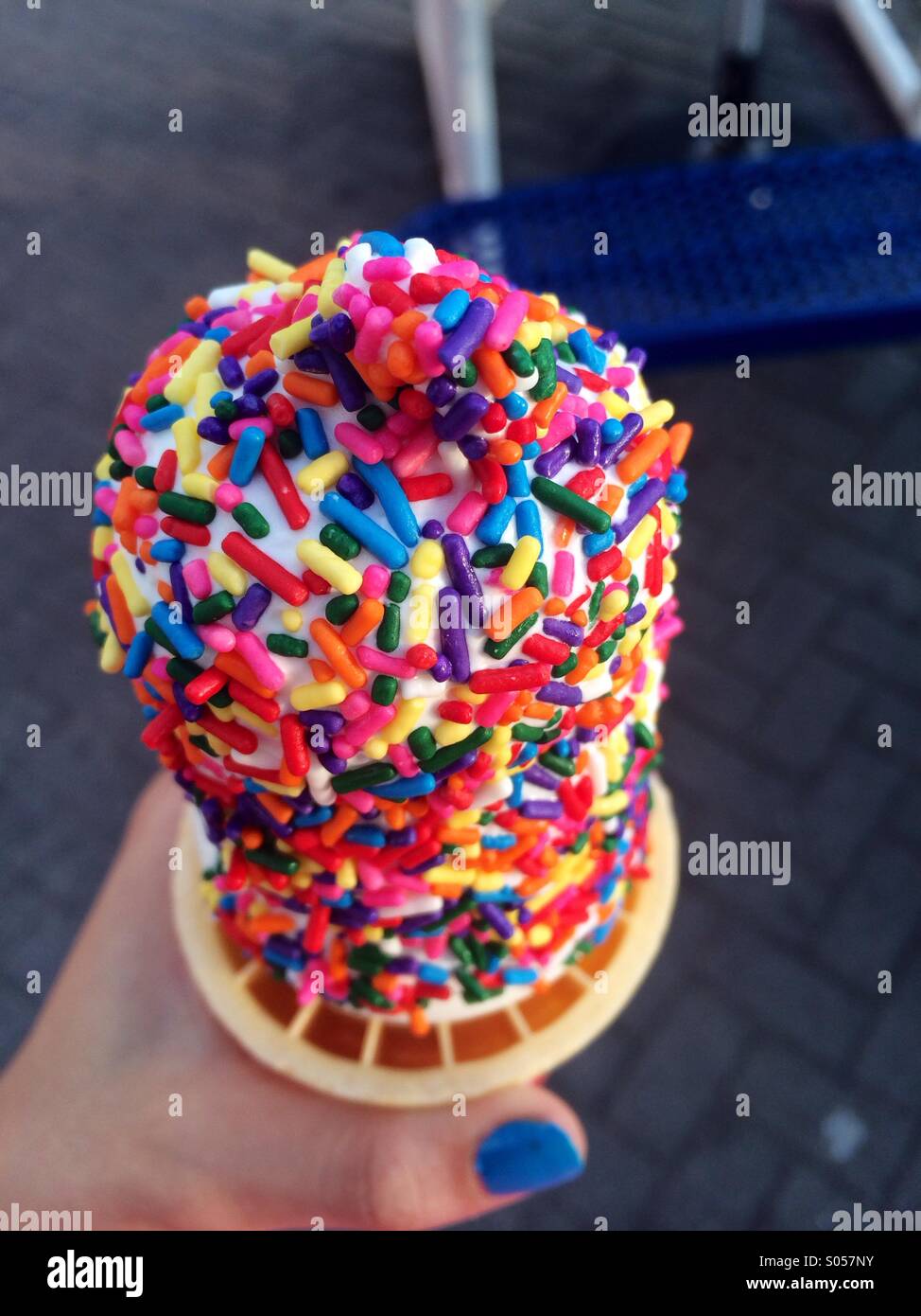 Ice cream. (Taken with my I phone Stock Photo - Alamy