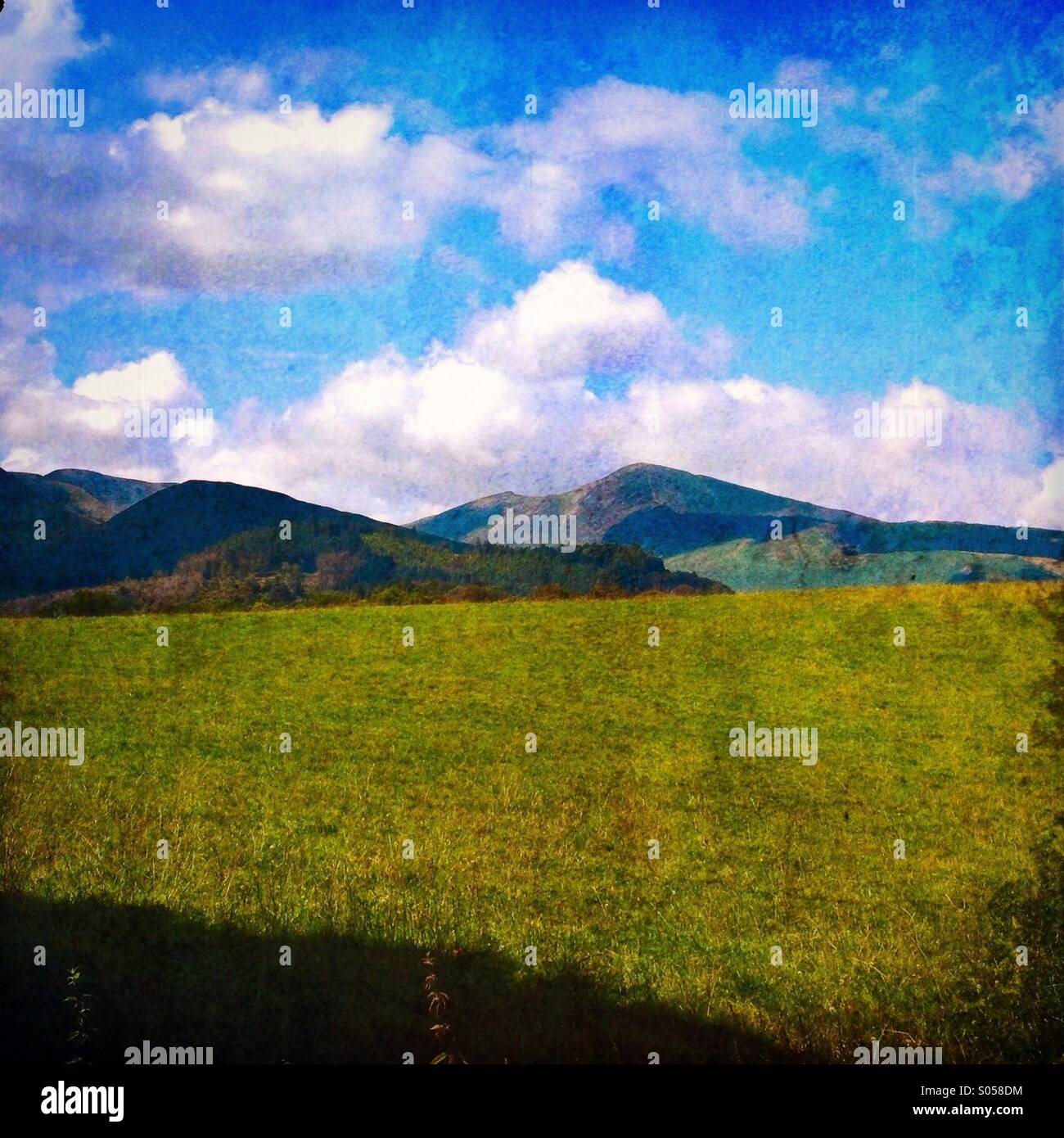 Lake District landscap - Smartphone Captured Stock Image