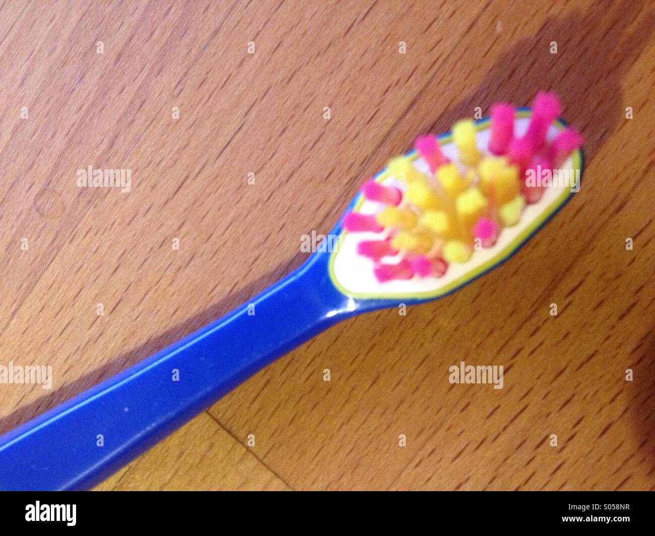 Children toothbrush - Smartphone Captured Stock Image