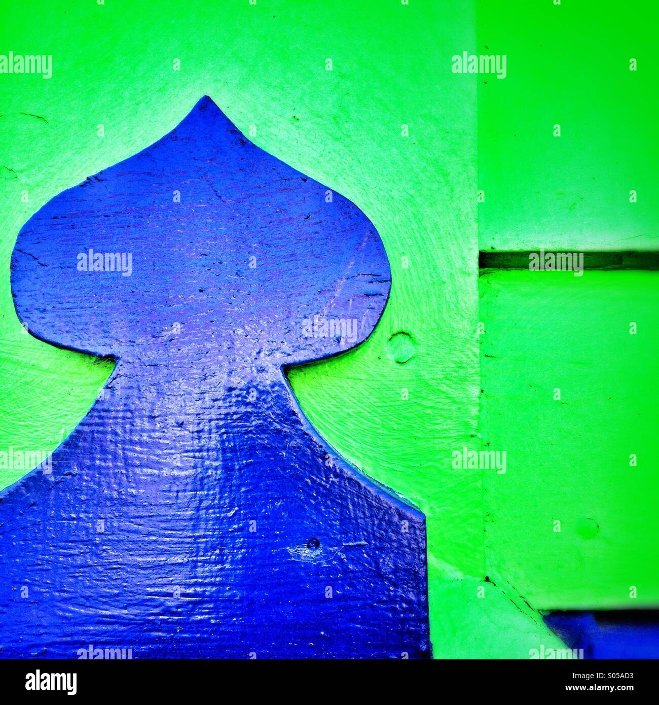 Green and blue - Smartphone Captured Stock Image