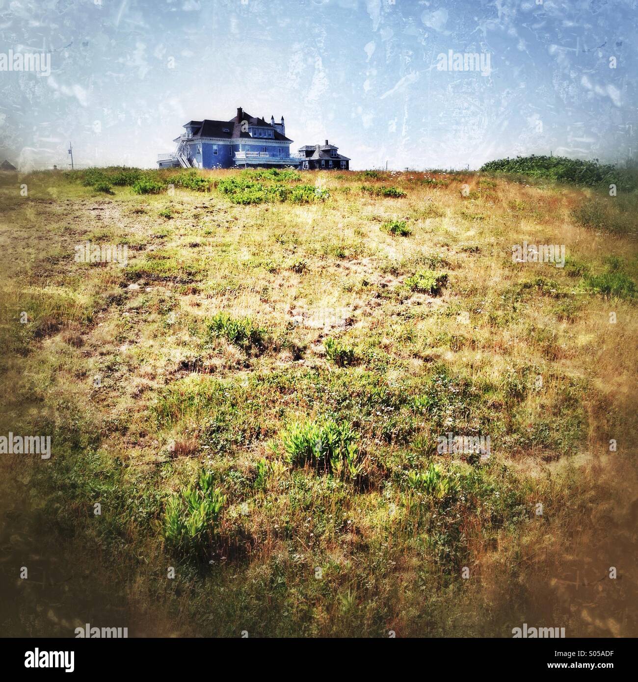 Countryside house - Smartphone Captured Stock Image