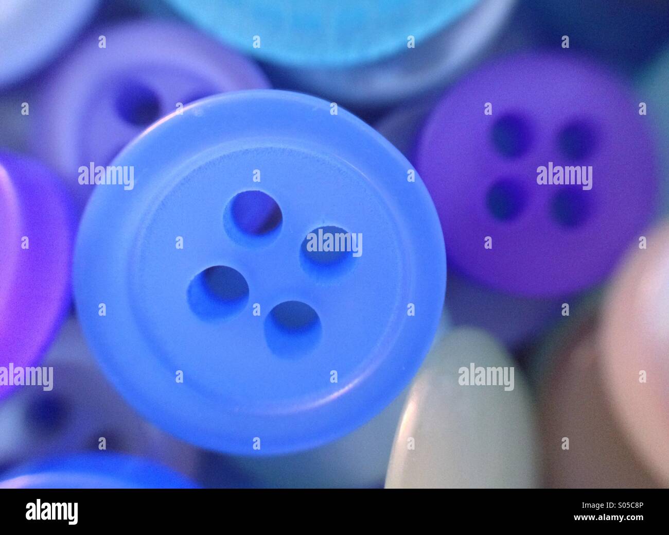 Assortment of buttons - Smartphone Captured Stock Image