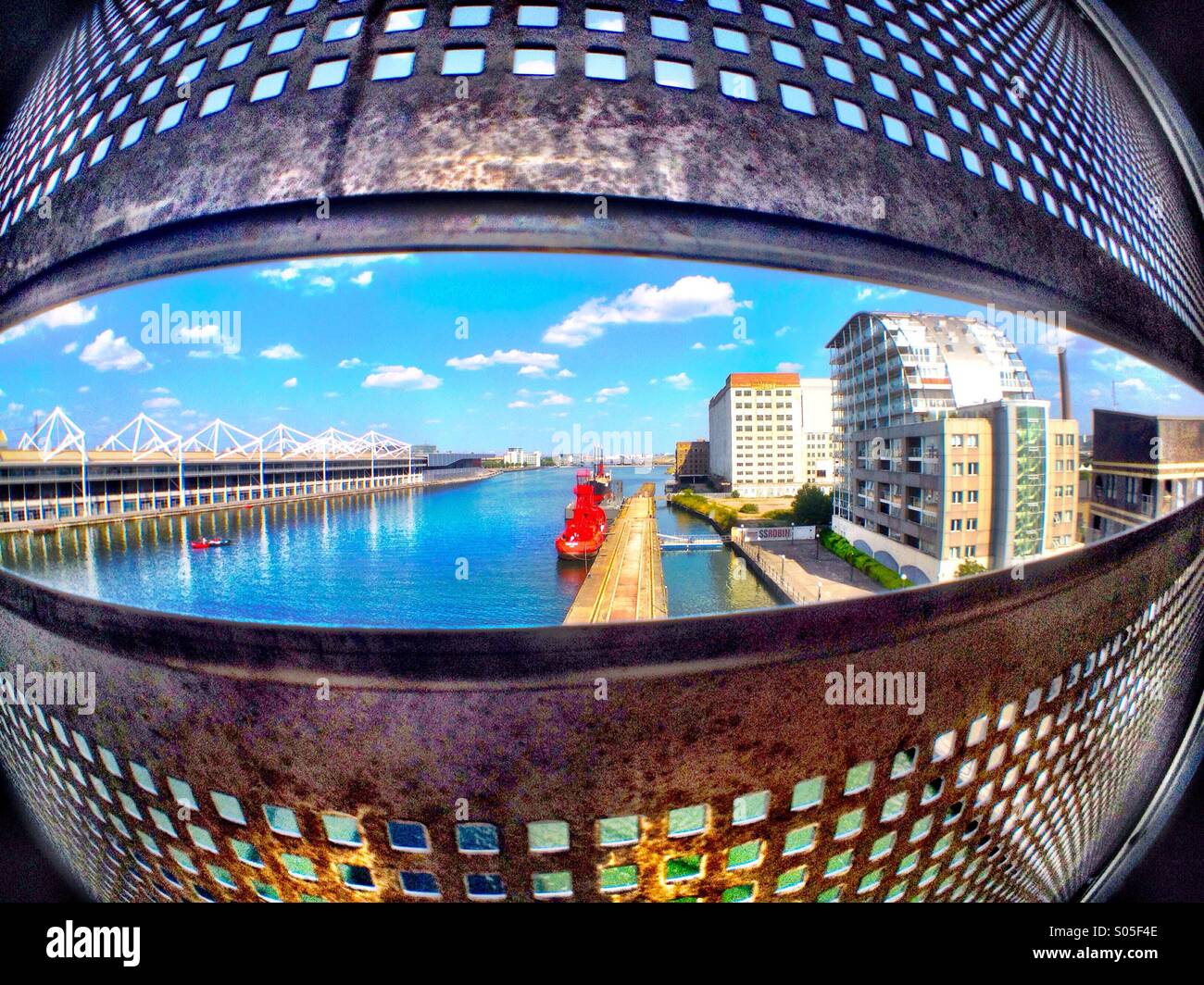 Millennium Mills. Derelict flour mill, Royal Victoria Dock, London