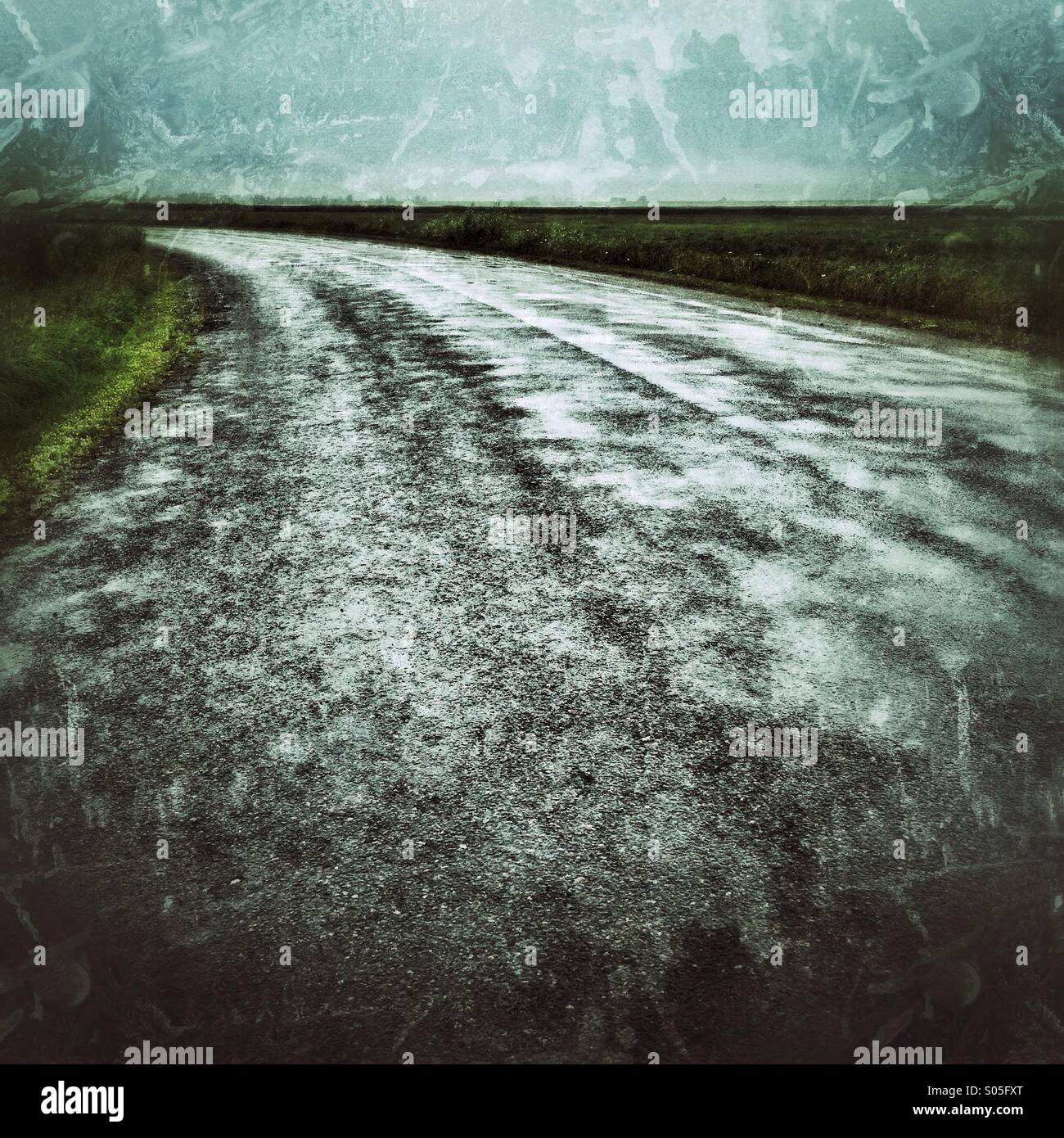 Road - Smartphone Captured Stock Image