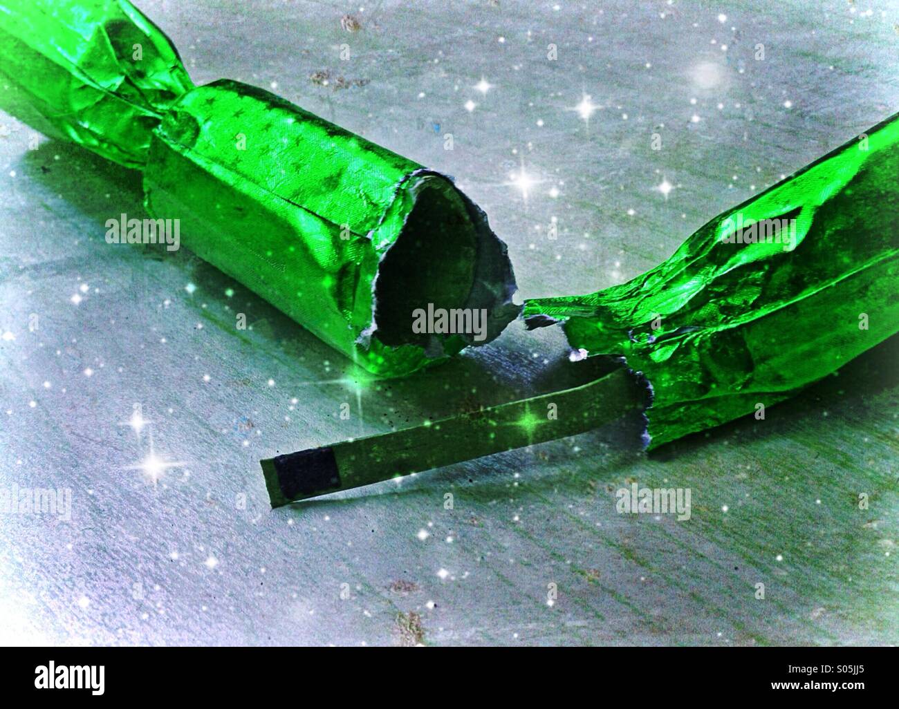 Christmas cracker - Smartphone Captured Stock Image