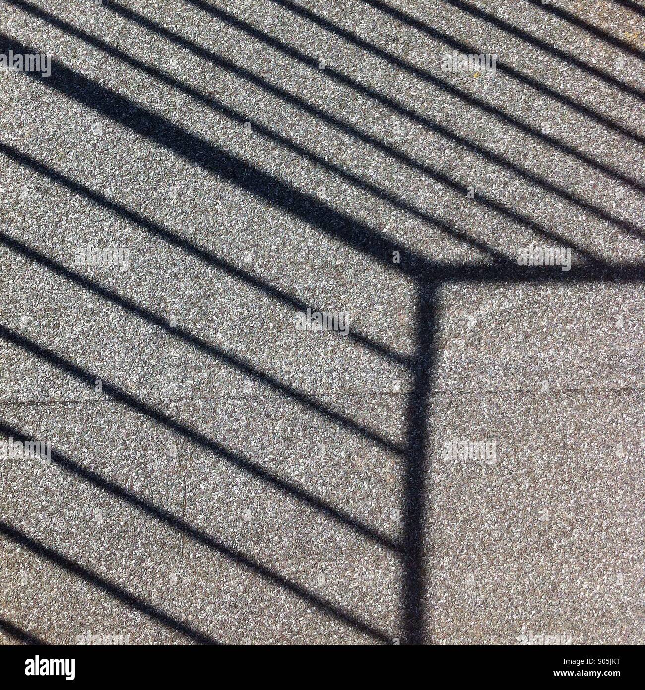 Geometric Shadows Stock Photo