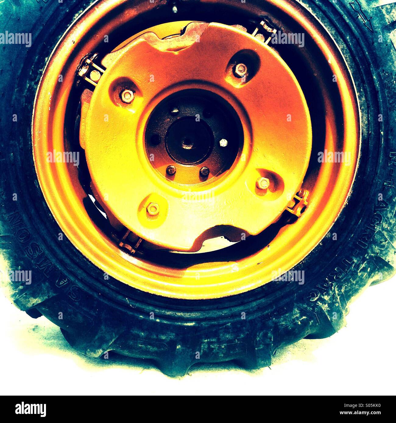 Tractor wheel hires stock photography and images Alamy