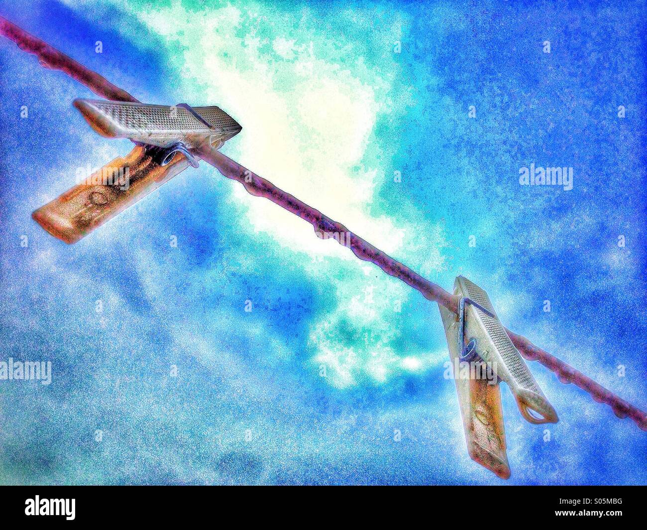 Rainy day - Smartphone Captured Stock Image