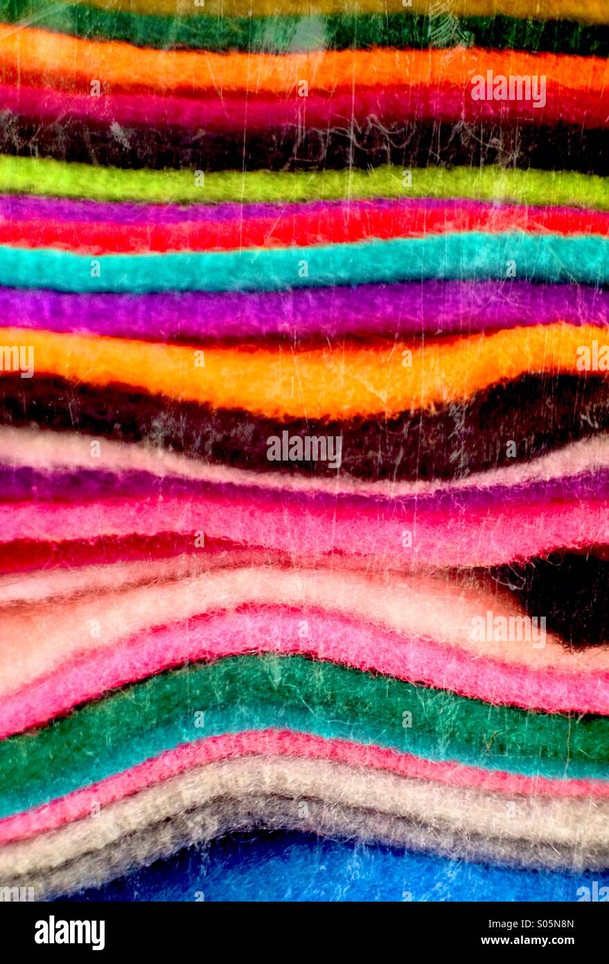 Colour felt hi-res stock photography and images - Alamy
