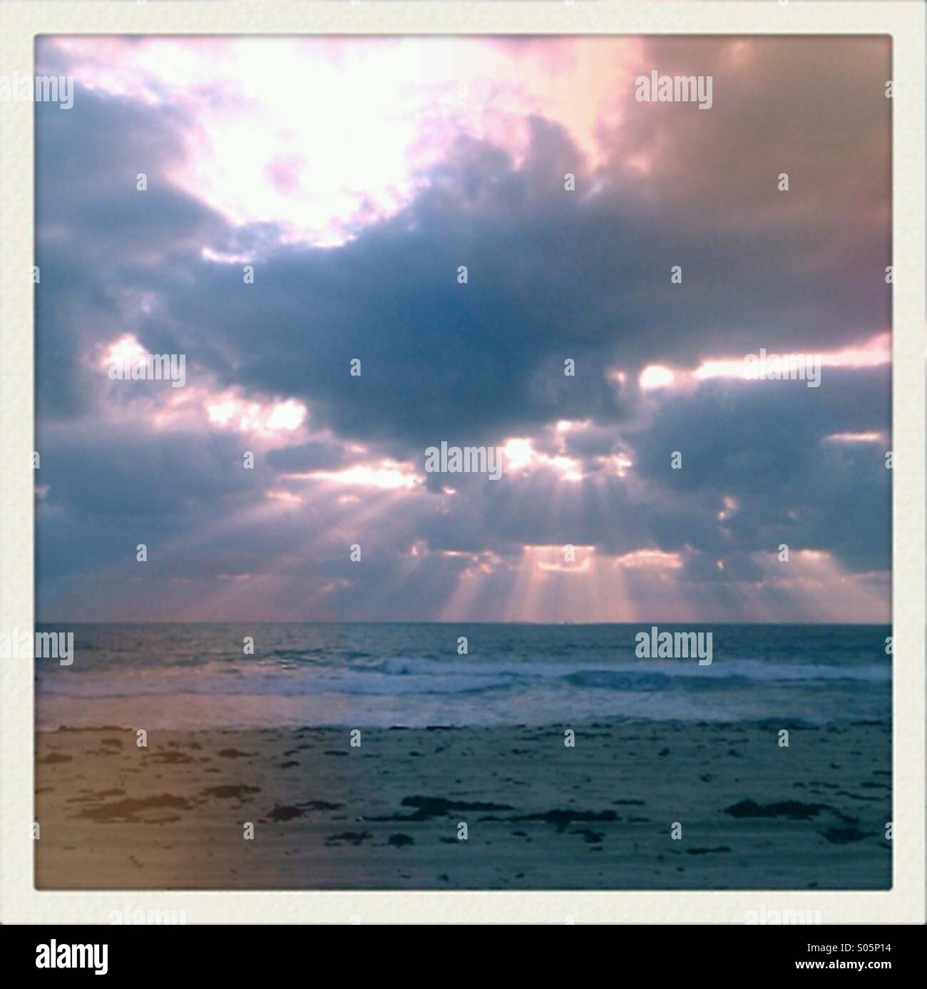 Scarborough Beach, Perth, Western Australia - Smartphone Captured Stock Image