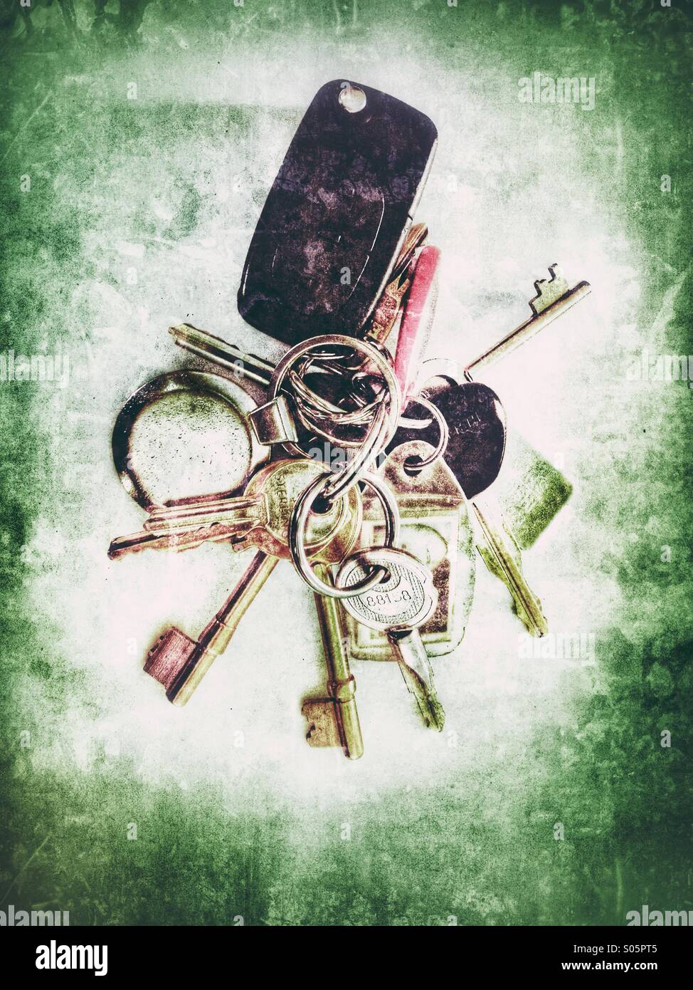 Keys - Smartphone Captured Stock Image