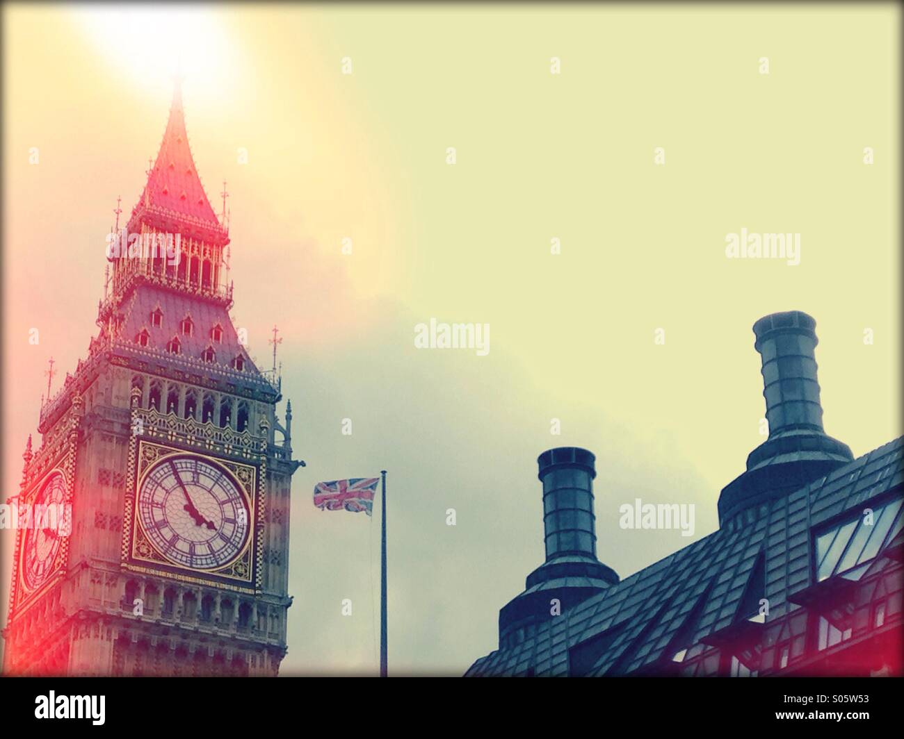 Big Ben - Smartphone Captured Stock Image